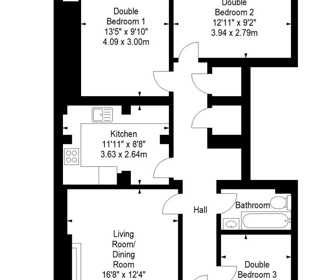 אדינבורו Beautiful Ground Floor Flat Near Haymarket דירה